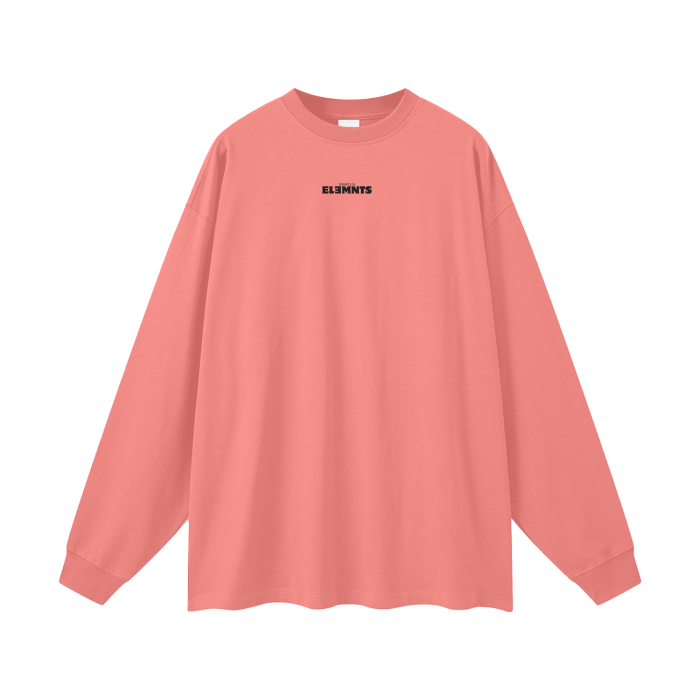 ESSNTIAL ELEMNTS Unisex 305G Long Sleeve Loose Tee