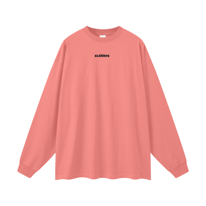 ESSNTIAL ELEMNTS Unisex 305G Long Sleeve Loose Tee