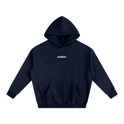 ESSNTIAL ELEMNTS Unisex 350G OS Solid Color Fleeced Hoodie