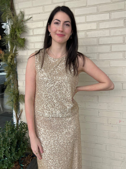 Sloane Sequin Top