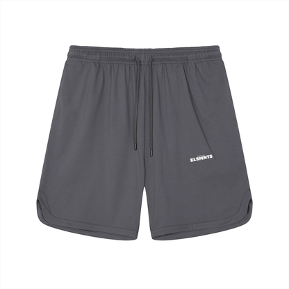 ESSNTIAL ELEMNTS Unisex 240G Mesh-Lined Quick-Dry Performance Shorts