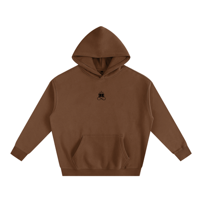 ESSNTIAL ELEMNTS Unisex 350G OS Solid Color Fleeced Hoodie