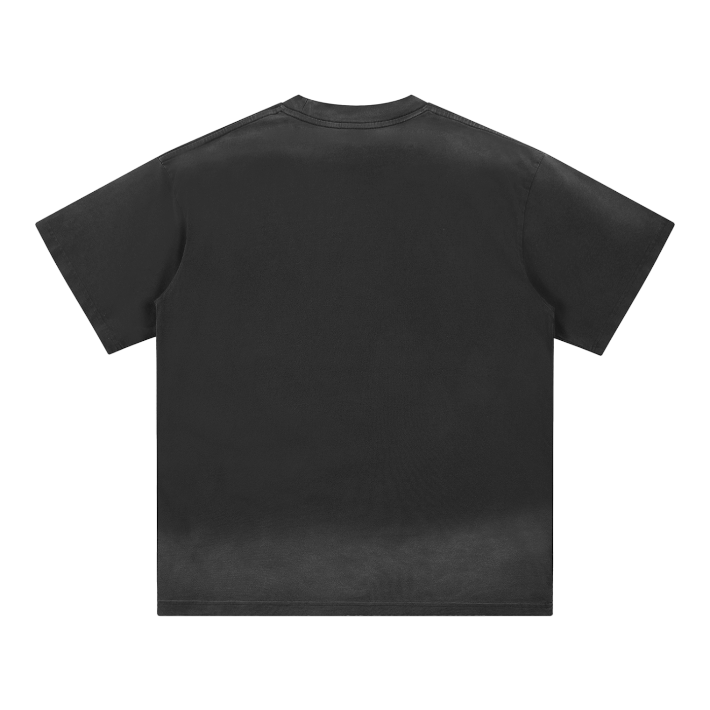 ESSNTIAL ELEMNTS  Unisex 270G Petite CN Sunfade Edge Tee