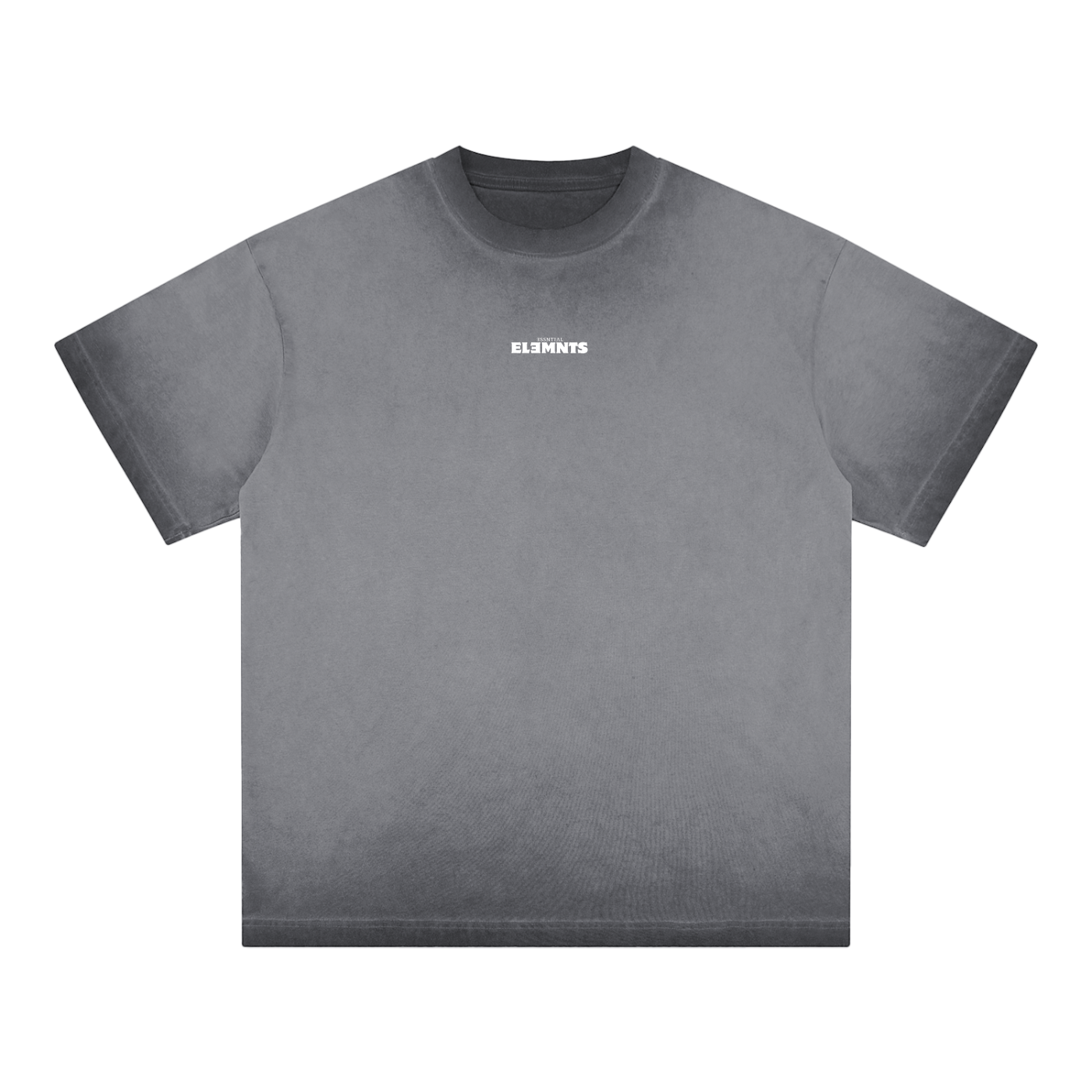 ESSNTIAL ELEMNTS Unisex 250G Reverse Dyed Tee