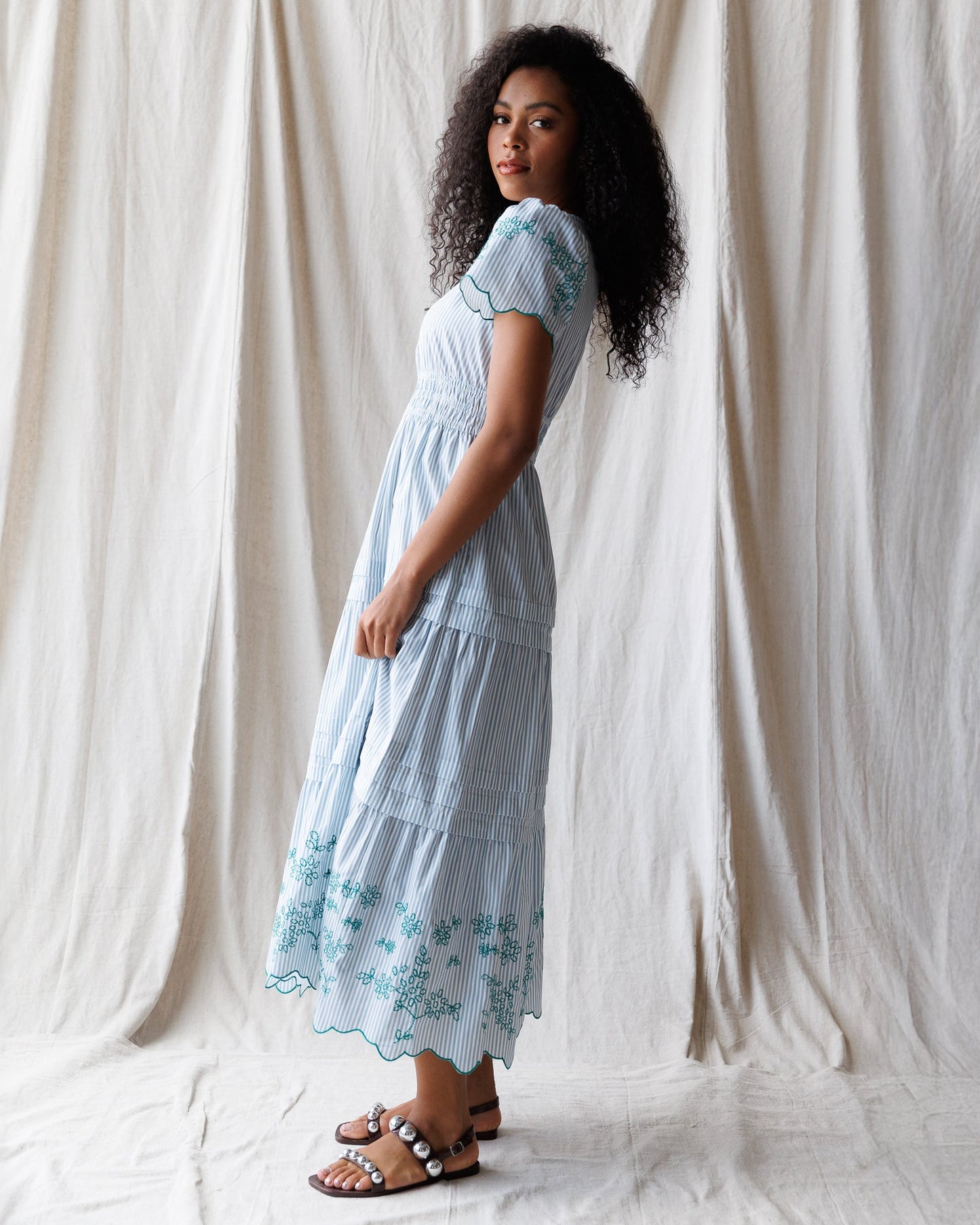 Embroidered Icon Dress