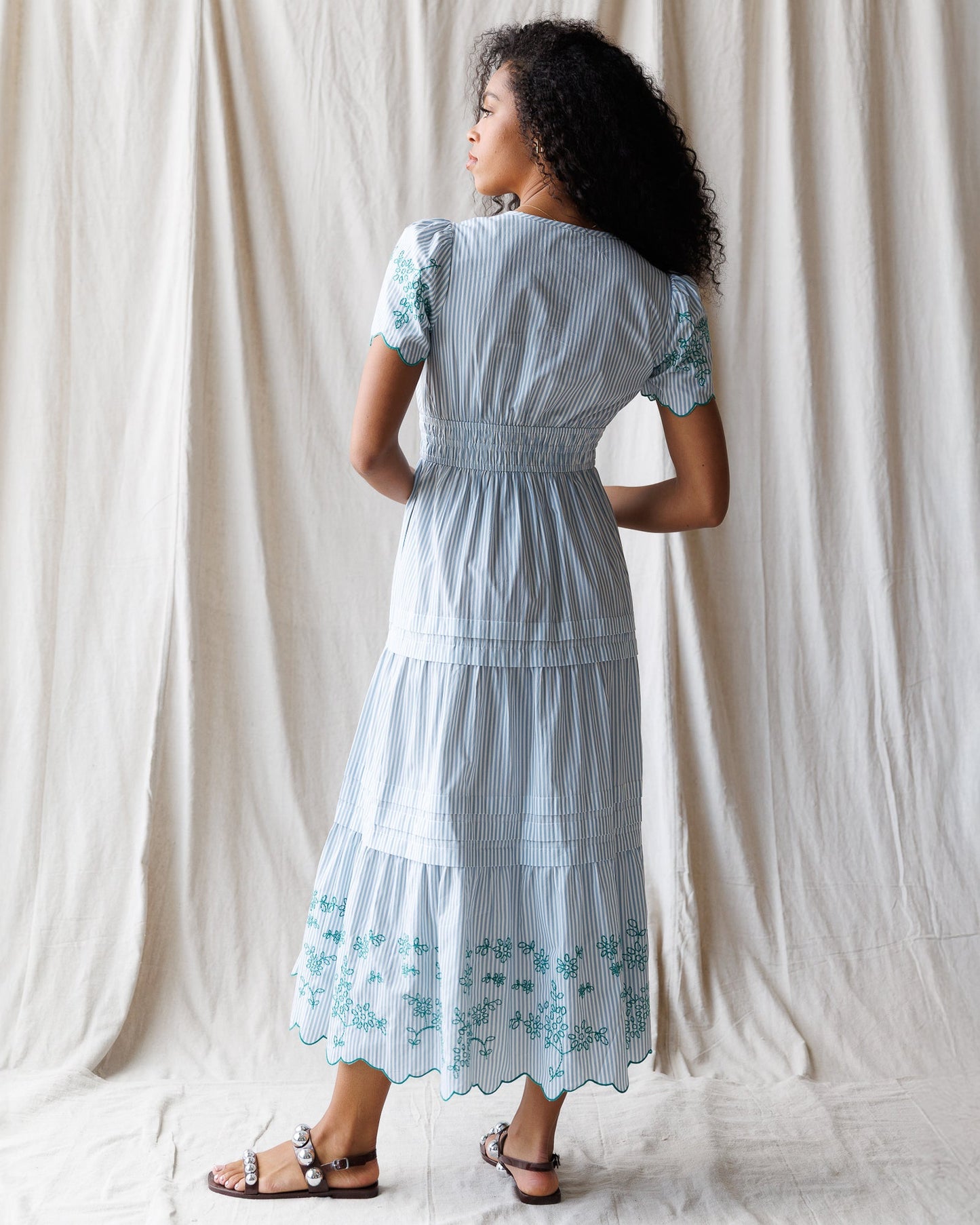 Embroidered Icon Dress