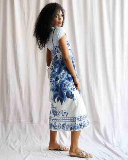 Indigo Garden Dress