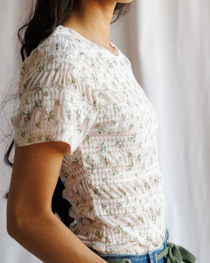 Ditsy Textured Tee