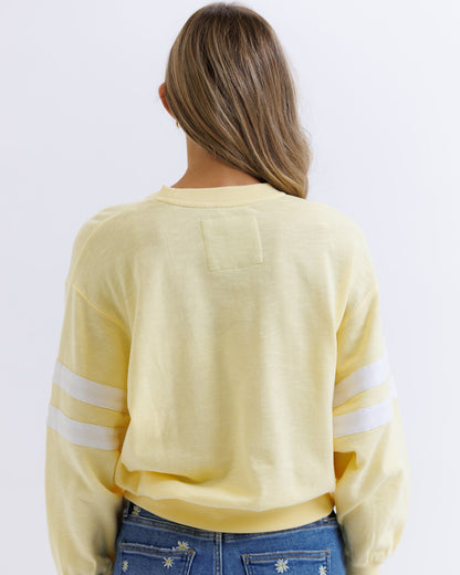 Varsity Stripe Sweatshirt