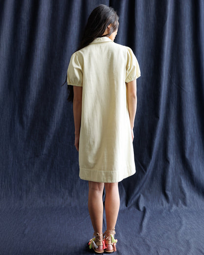 Demure Denim Dress