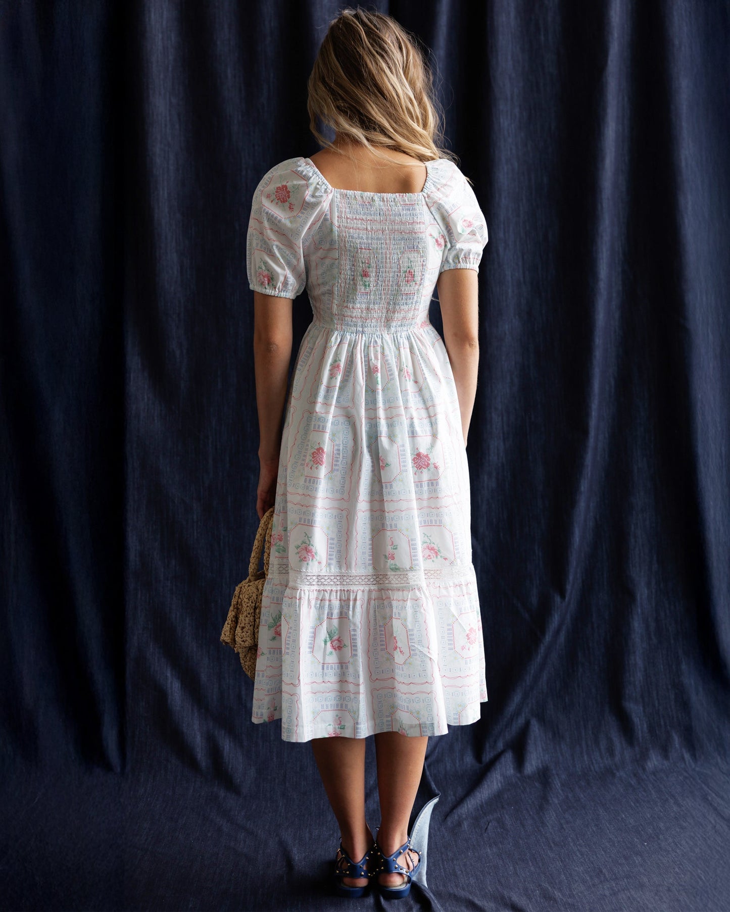Cross Stitch Crochet Dress