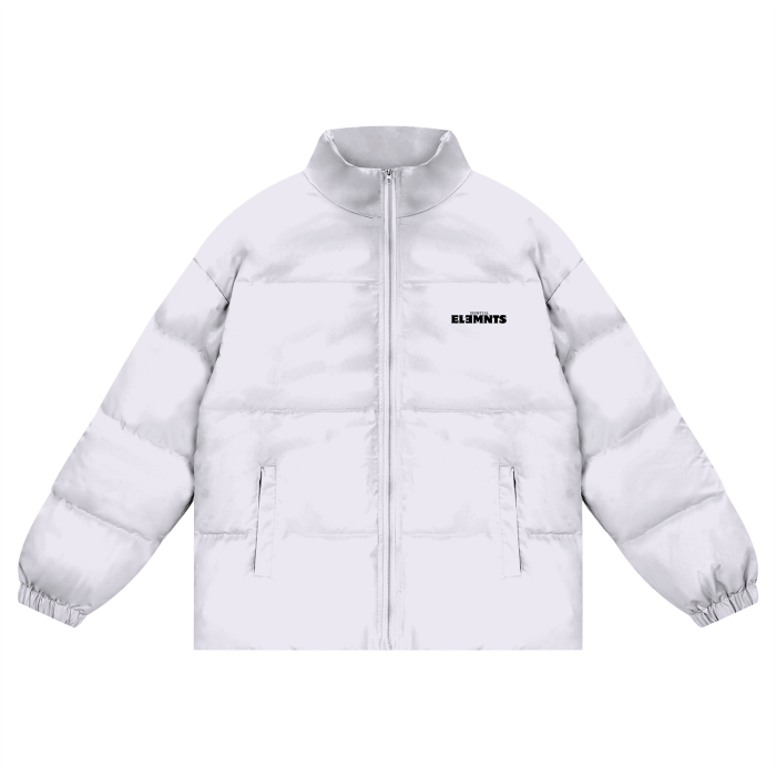 ESSNTIAL ELEMNTS Unisex 900G Zipper Puffer Coat
