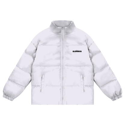 ESSNTIAL ELEMNTS Unisex 900G Zipper Puffer Coat