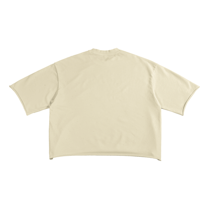 ESSNTIAL ELEMNTS Unisex 270G French Terry Raw Edge Tee