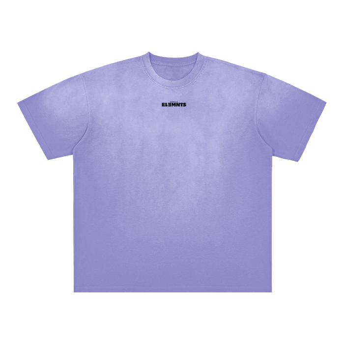 ESSNTIAL ELEMNTS Unisex Aged Vintage Gradient Wash Tee