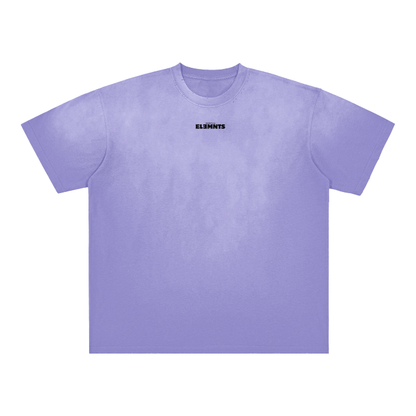 ESSNTIAL ELEMNTS Unisex Aged Vintage Gradient Wash Tee