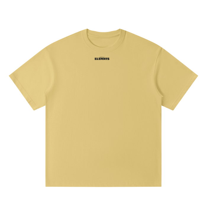 ESSNTIAL ELEMNTS Drop Shoulder Heavyweight Tee