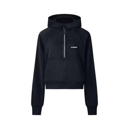 ESSNTIAL ELEMNTS Women's 320G Crop Street Hoodie