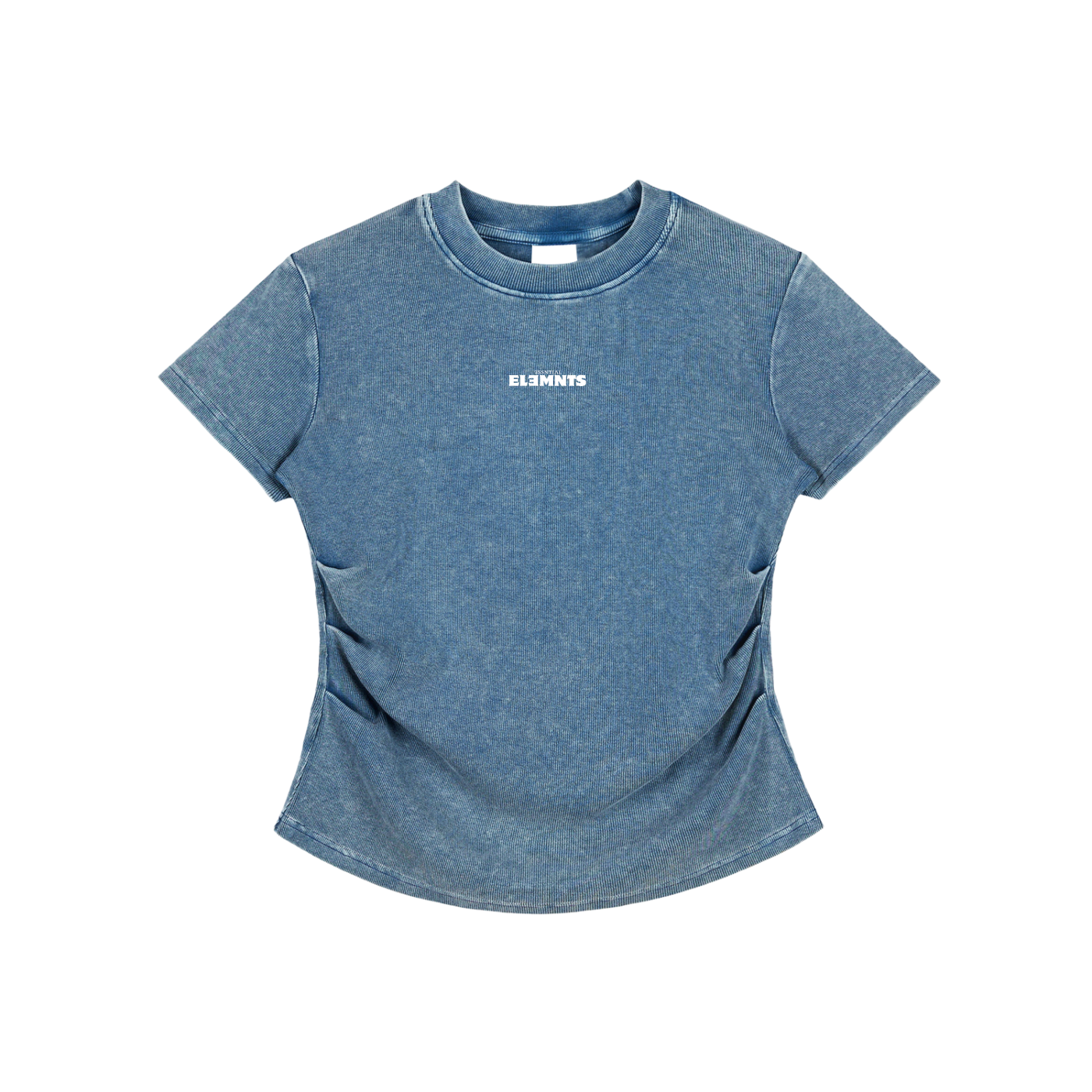 ESSNTIAL ELEMNTS Women's 280G VT Wash Bodycon Tee