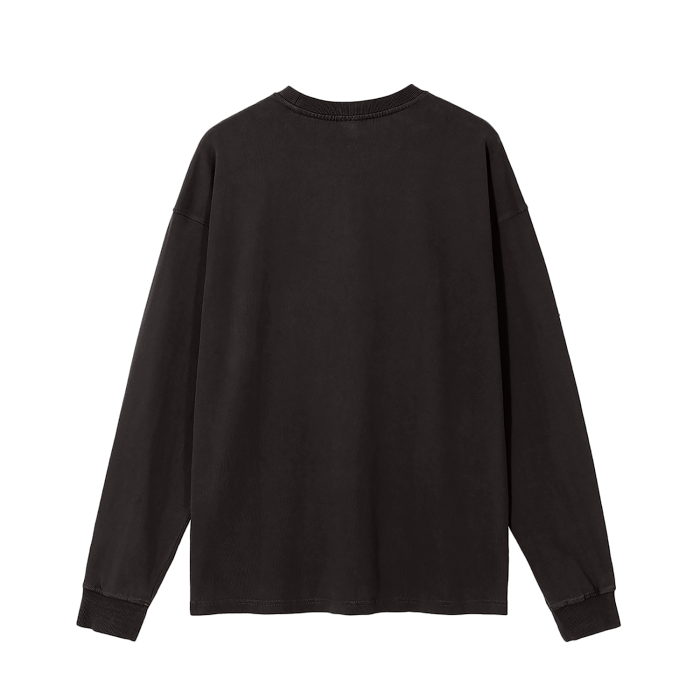 ESSNTIAL ELEMNTS Unisex 280G Enzyme Washed LS Tee