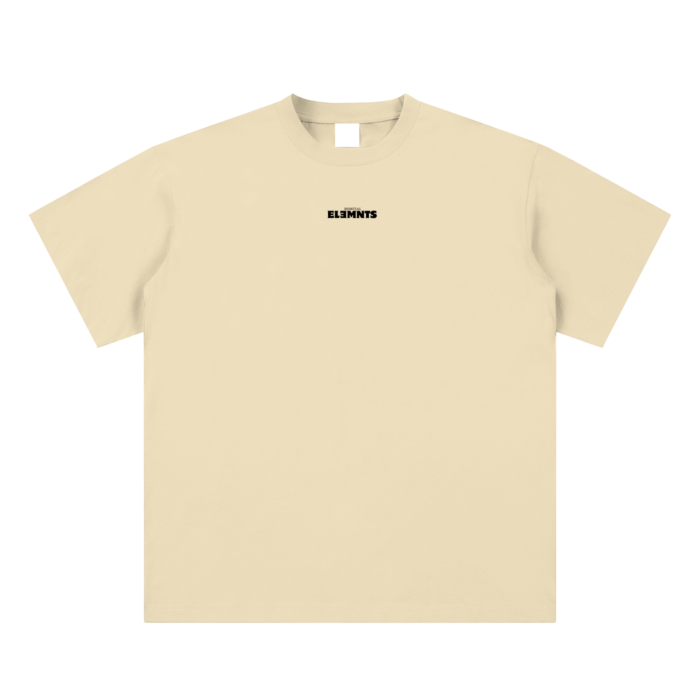 ESSNTIAL ELEMNTS Unisex 190G Sueded Premium Cotton Tee