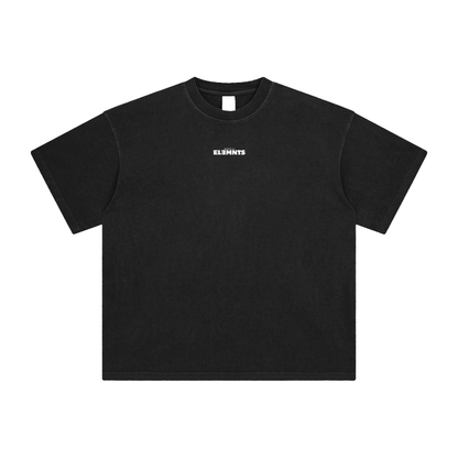 ESSNTIAL ELEMNTS Unisex DS Vintage Stone Wash Tee