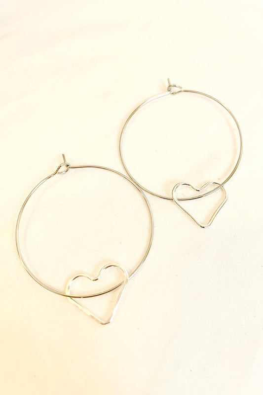 1" - Open Heart Hoop