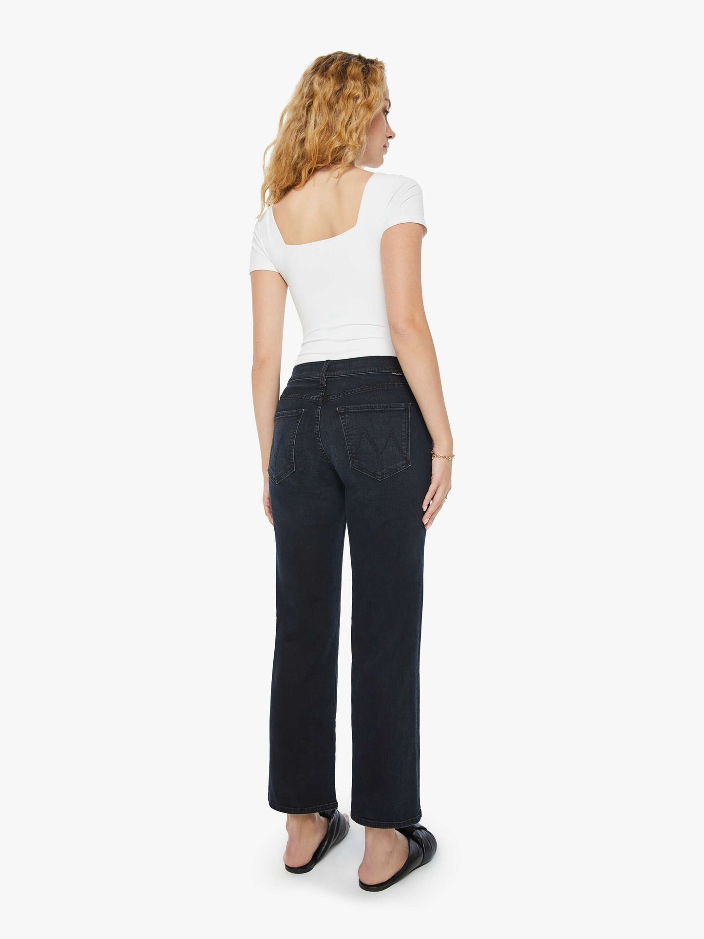 Mother Denim The Mid Rise Zip Rambler Ankle