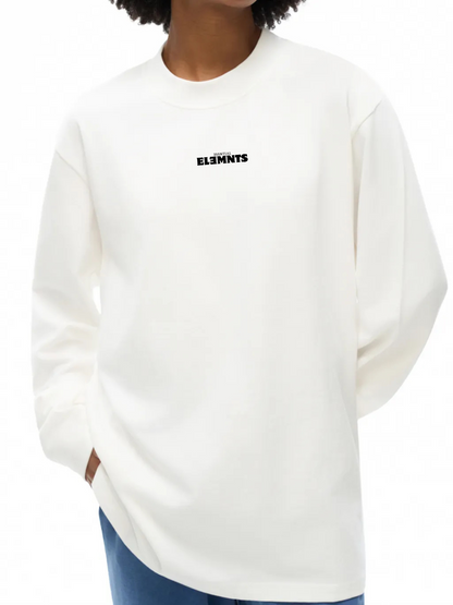 ESSNTIAL ELEMNTS Unisex 330G Non-Shrink Mock Neck Sweatshirt