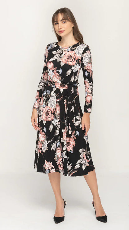 Belted Midi Dress