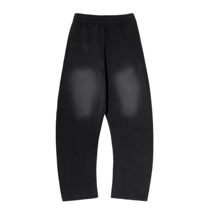 ESSNTIAL ELEMNTS Unisex Faded Curved Blade Sweatpants