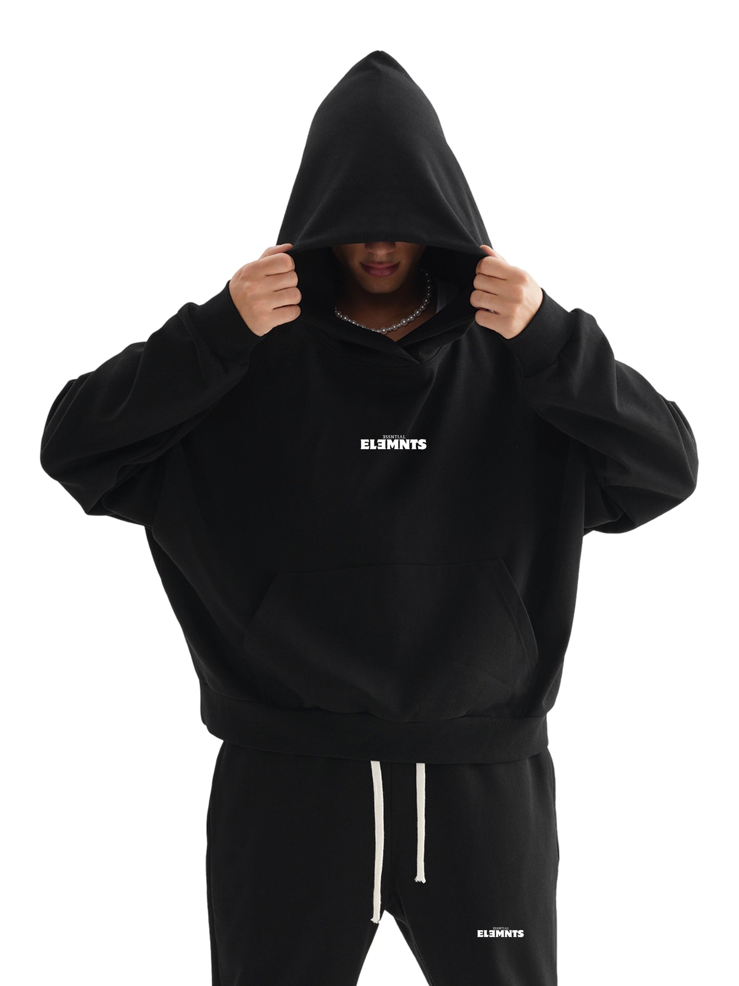 ESSNTIAL ELEMNTS Unisex 420G Boxy Oversized Hoodie