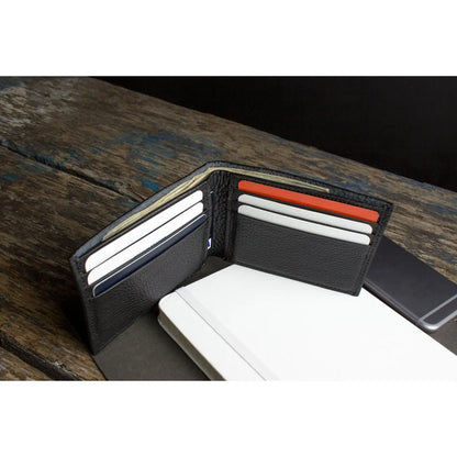 Kiko Black Classic Leather Wallet #122
