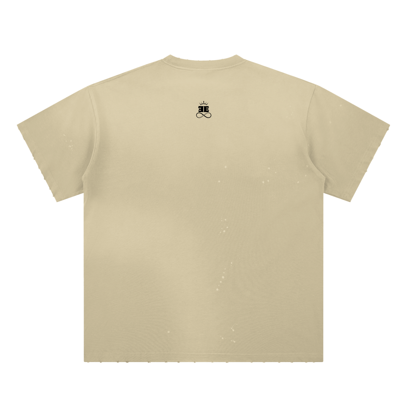 ESSNTIAL ELEMNTS Unisex 250G Paint Splatter Faded Tee