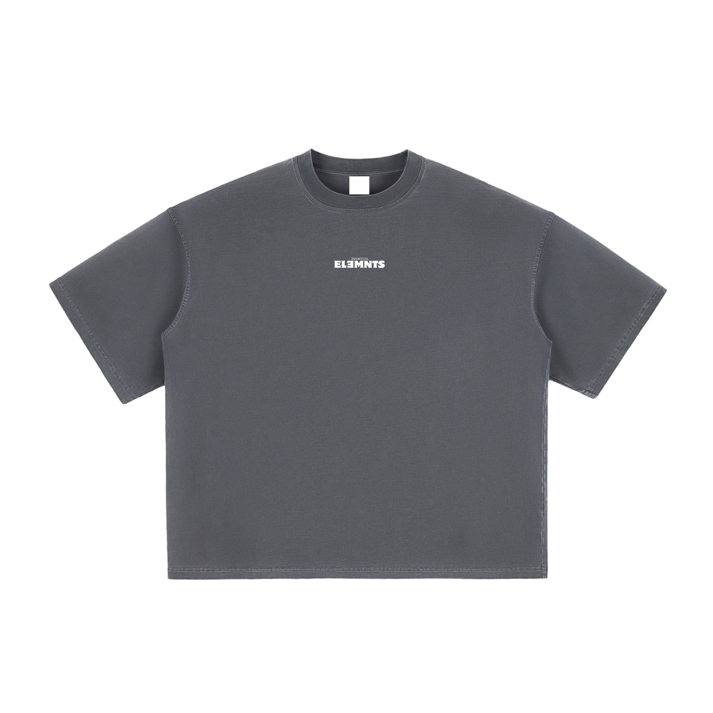 ESSNTIAL ELEMNTS Unisex 260G Vintage Washed Boxy Tee