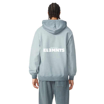 ESSNTIAL ELEMNTS Unisex 400G Ombre Stone Washed Hoodie