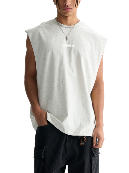 ESSNTIAL ELEMNTS Unisex 230G VT Washed Raw Edge Tank