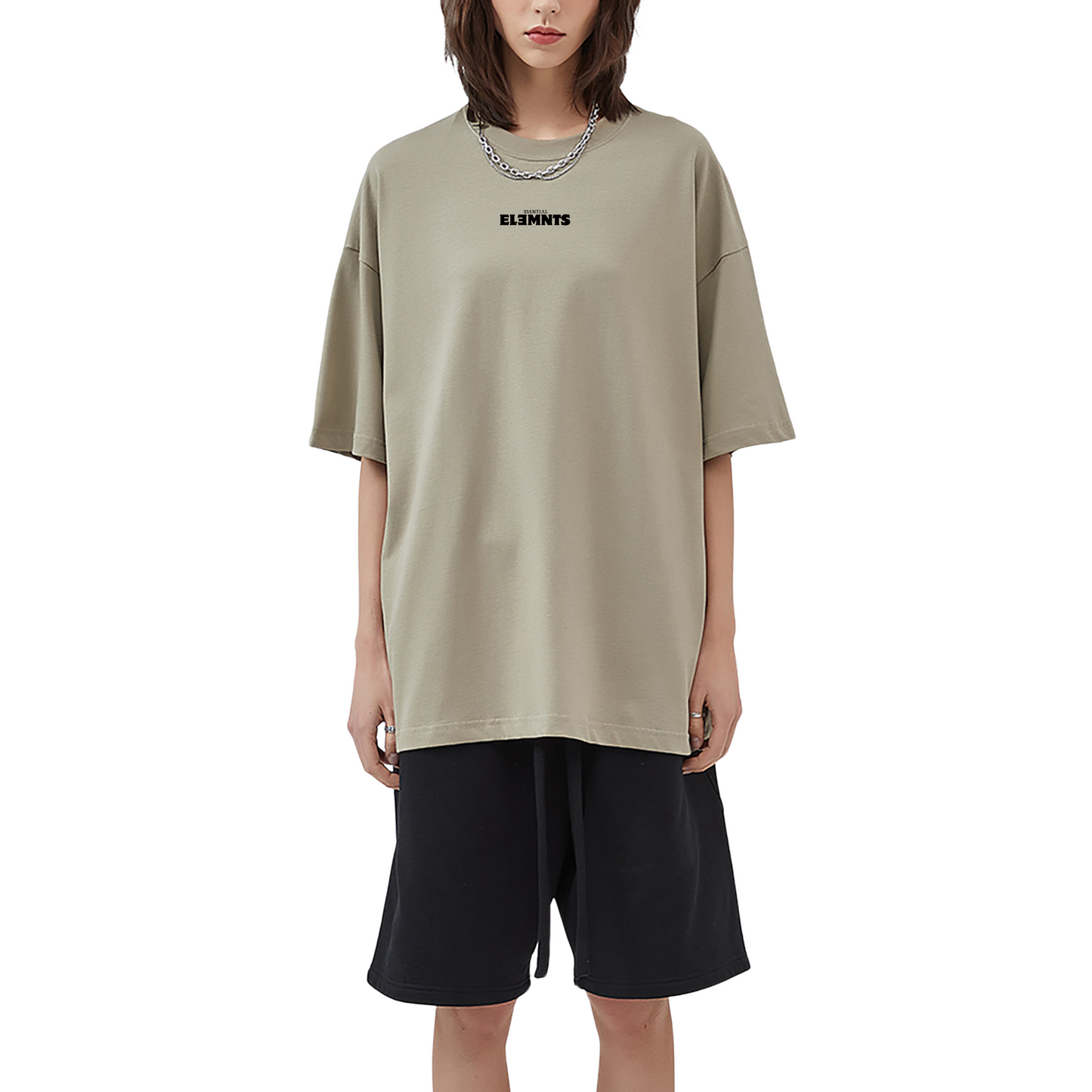 ESSNTIAL ELEMNTS Unisex Classic Loose Fit Tee