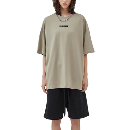 ESSNTIAL ELEMNTS Unisex Classic Loose Fit Tee