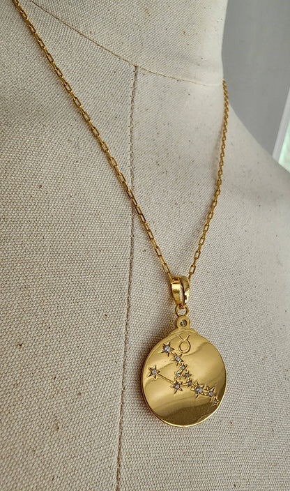 Zodiac Taurus Necklace