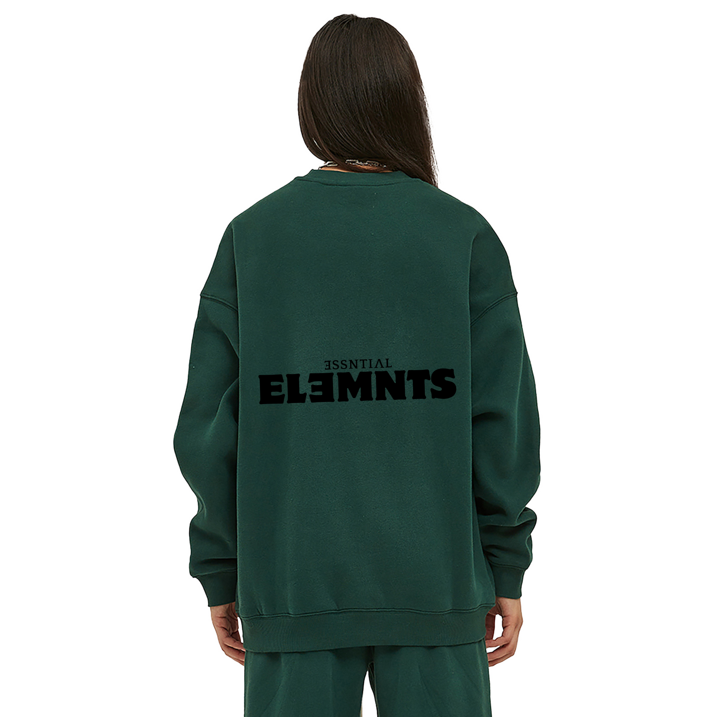 ESSNTIAL ELEMNTS Unisex 350G SC Fleeced Sweatshirt