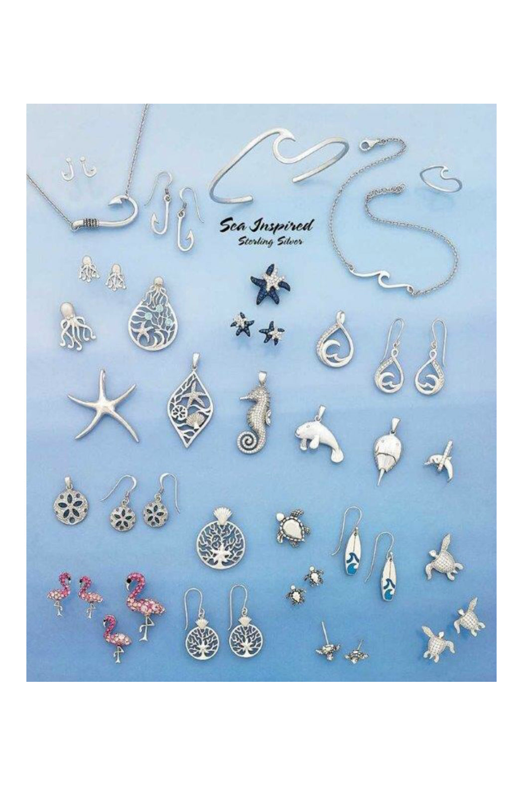 HOOK PENDANT SWAROVSKI® CRYSTAL ELEMENTS