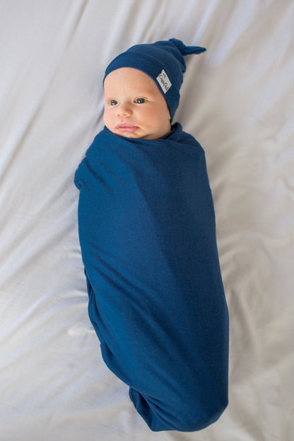 River Knit Swaddle Blanket