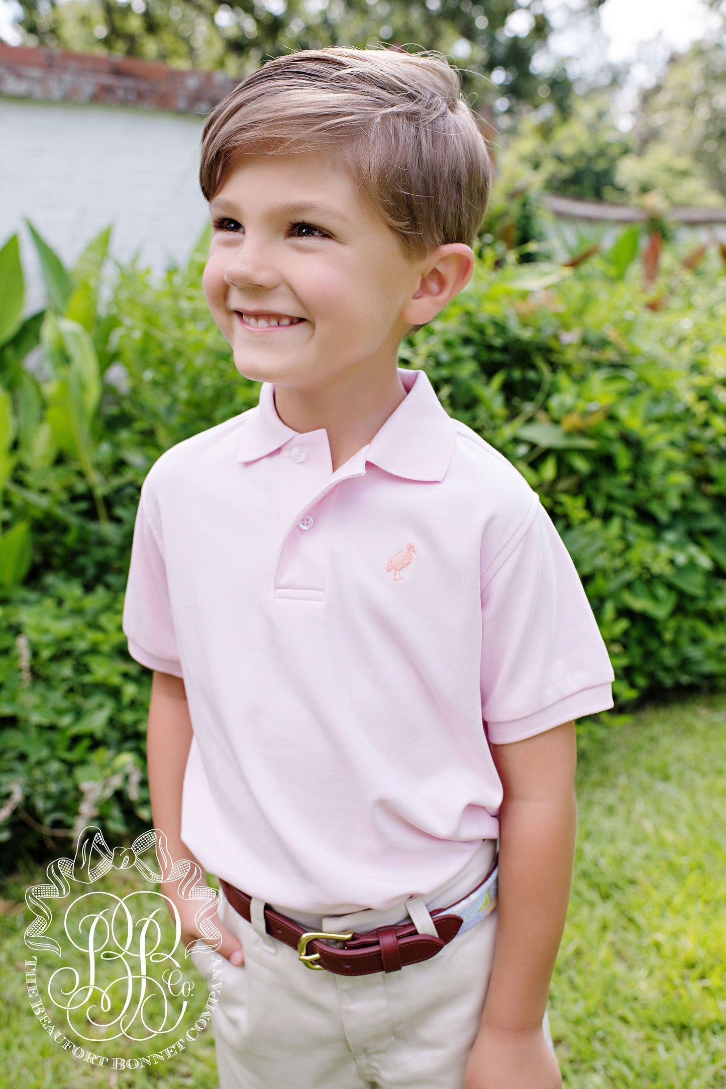 Palm Beach Pink Prim & Proper Polo-Only 1 left! Size 12-18 months