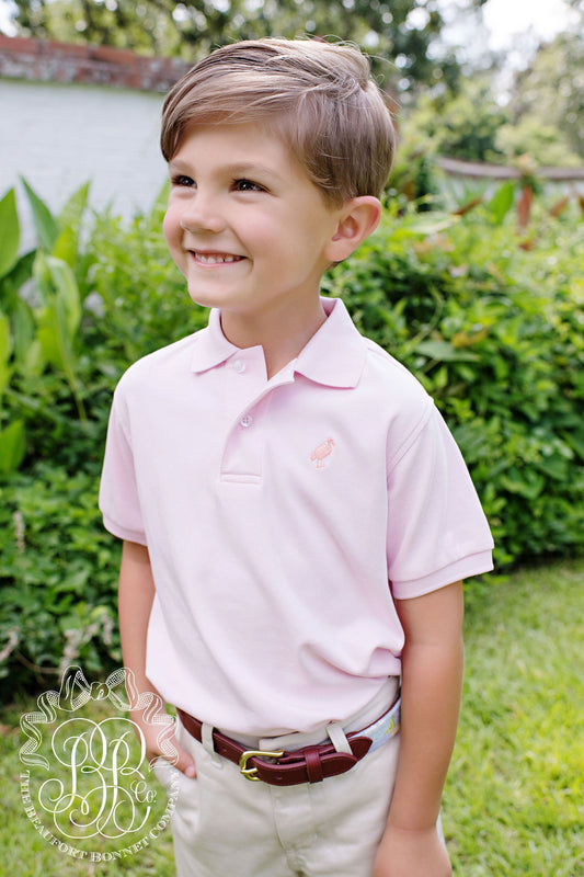 Palm Beach Pink Prim & Proper Polo-Only 1 left! Size 12-18 months