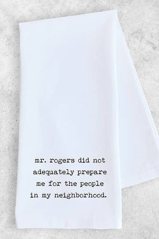 Mr. Rogers - Tea Towel