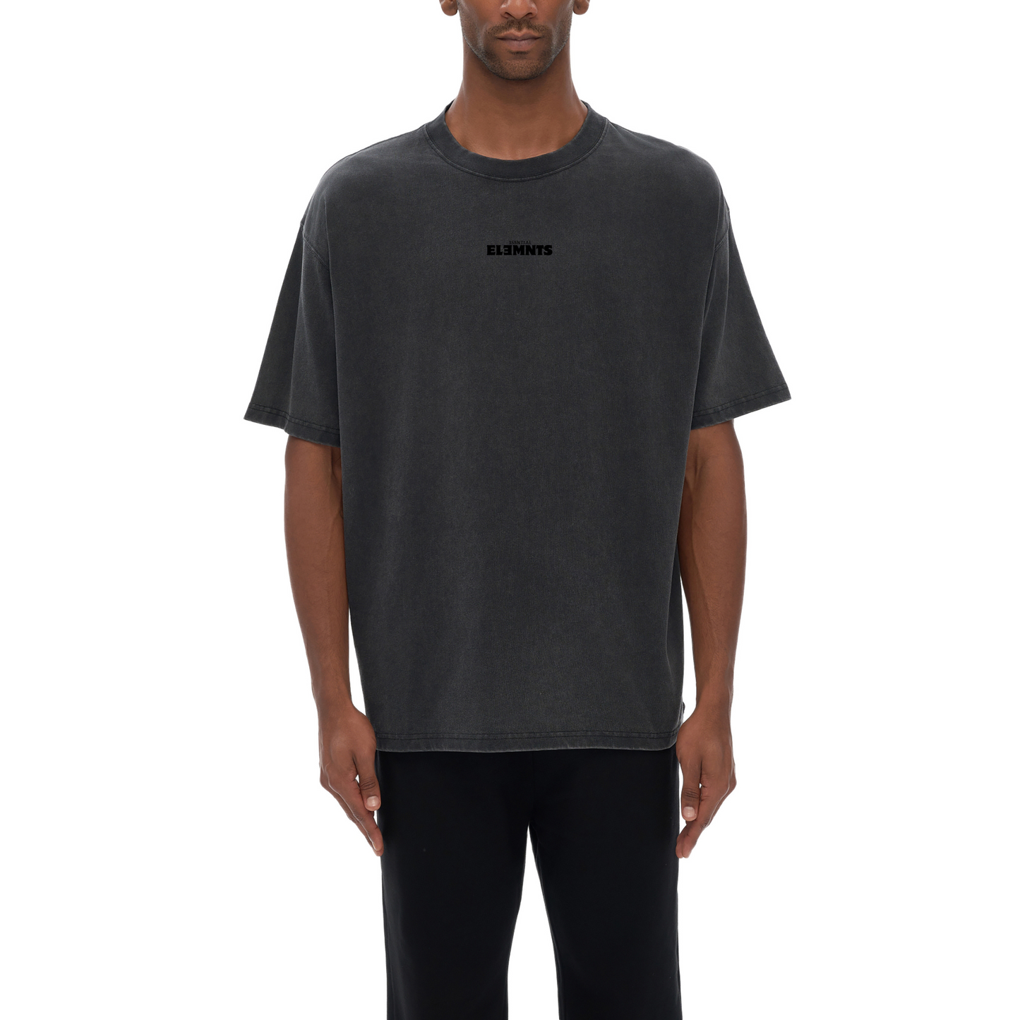 ESSNTIAL ELEMNTS Unisex Classic Snow Wash Tee