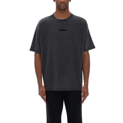 ESSNTIAL ELEMNTS Unisex Classic Snow Wash Tee