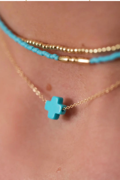 16" Signature Cross Necklace