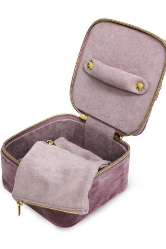 Velvet Luxe Jewelry Cube
